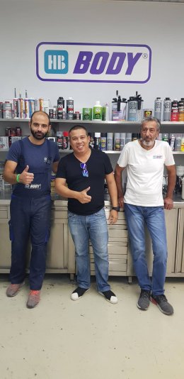 ลูกค้าเยี่ยมชมโรงงานHB BODY (GREECE)  7-13 July 2018